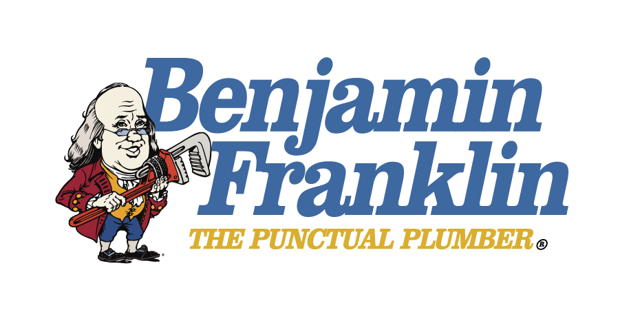 Benjamin Franklin The Punctual Plumber Logo