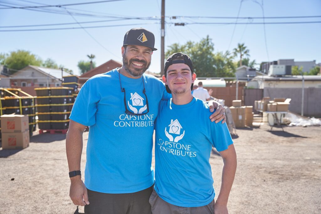 Ed Drummond and Capstone Contributes participant